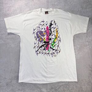 Vintage 1992 USA Olympics JC Penney Abstract Graphic T-Shirt XL Made in USA
